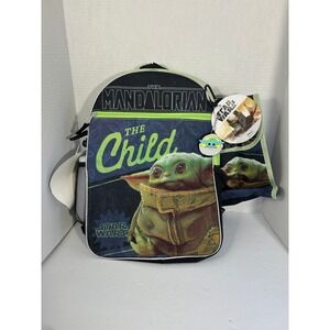 Star Wars the Mandalorian The Child 16" backpack 5 Piece set NEW Movies